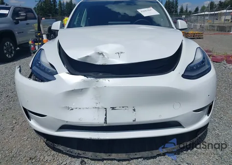 2020 Tesla Model Y Long Range Dual Motor All-Wheel Drive из США, поврежденный, VIN 5YJYGDEE2LF019066